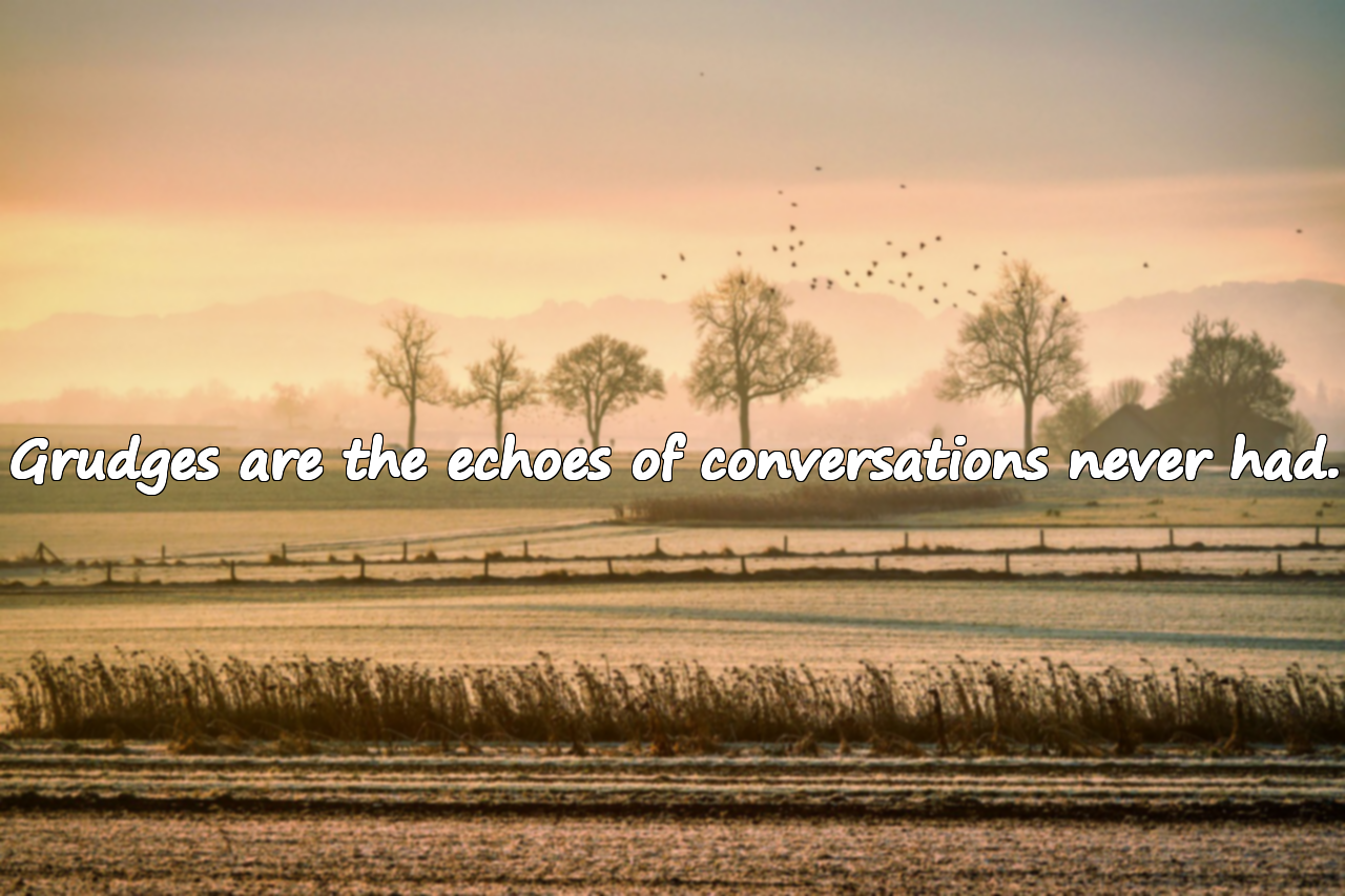 Resentment and Sulking Quotes