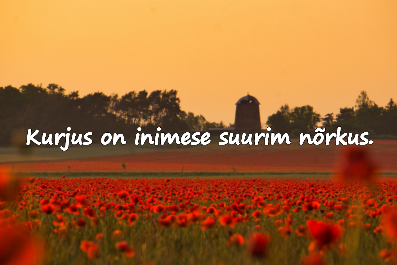 Sõnad Halvadele Inimestele