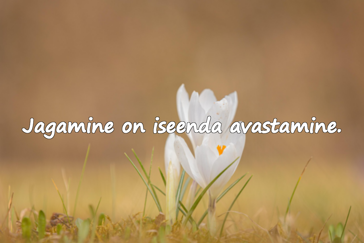 Sõnad Jagamisest ja Abistamisest