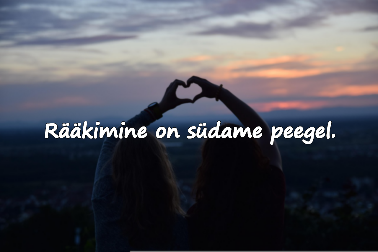 Sõnad Rääkimise Kohta