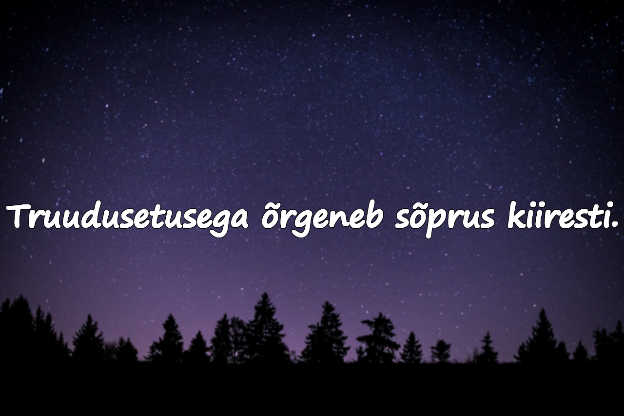 Sõnad truudusetuse kohta