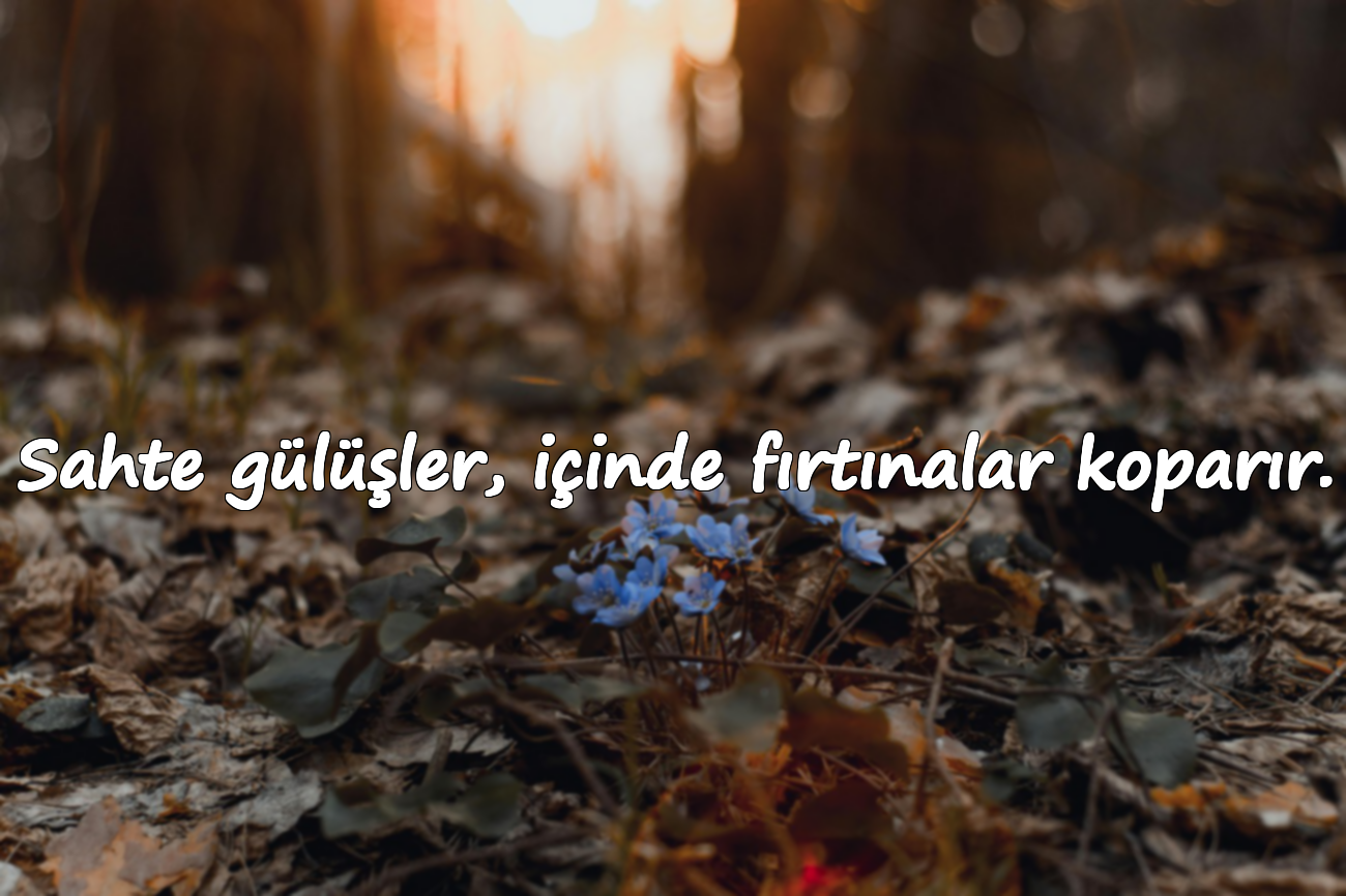 Sahtelik ile İlgili Sözler