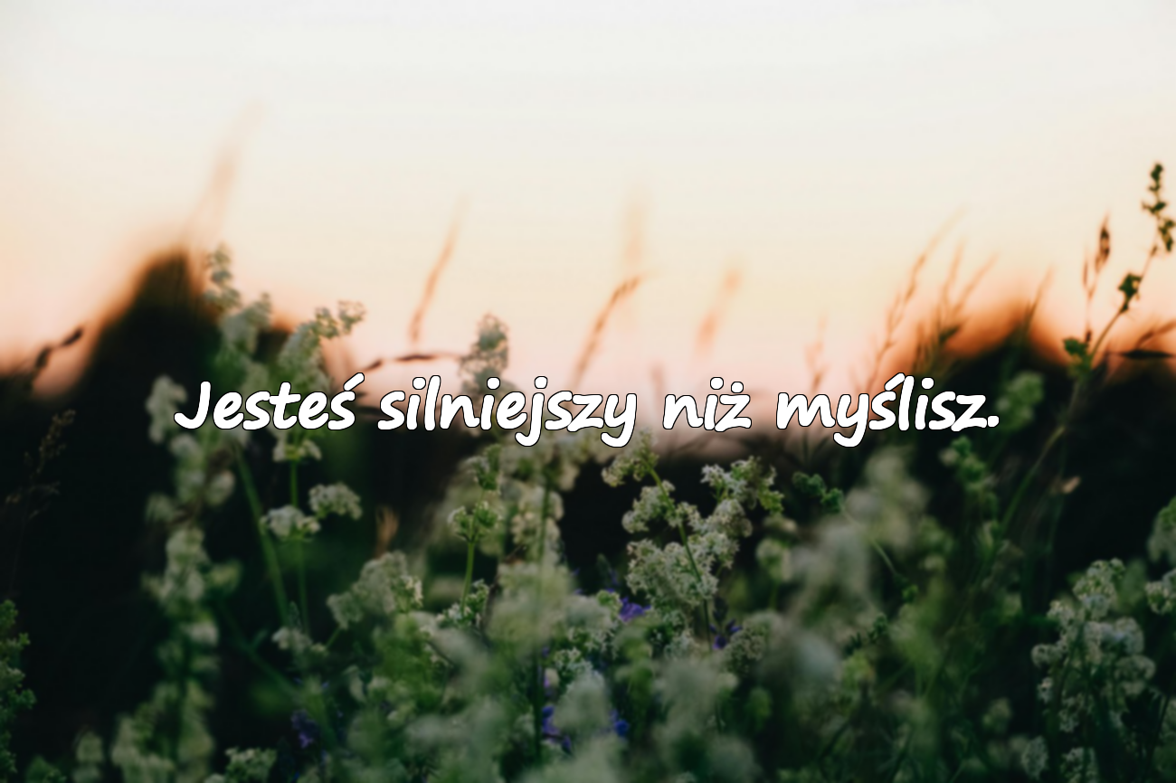 Słowa na Dzień Dobry