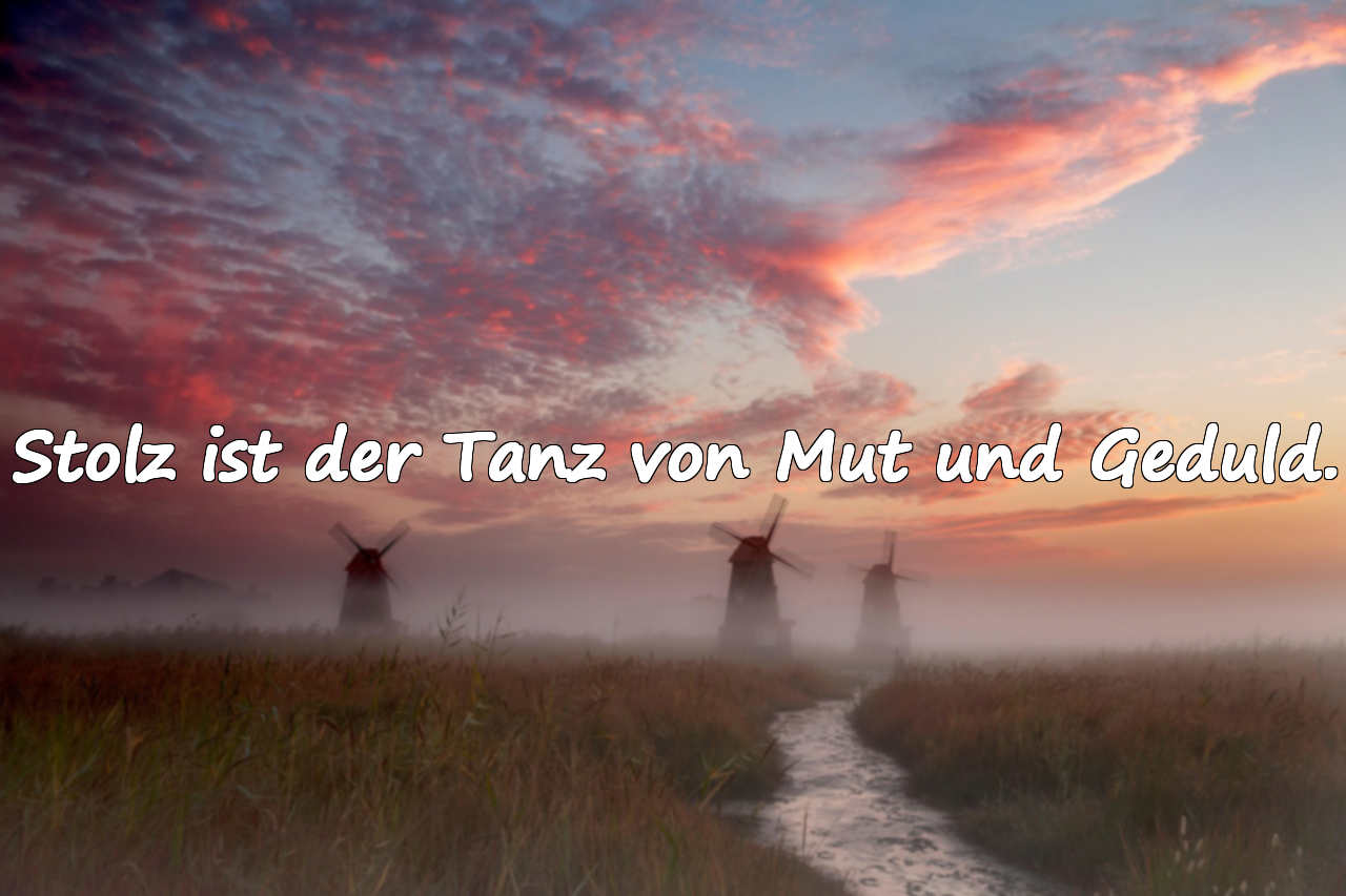 Sprüche über Stolz
