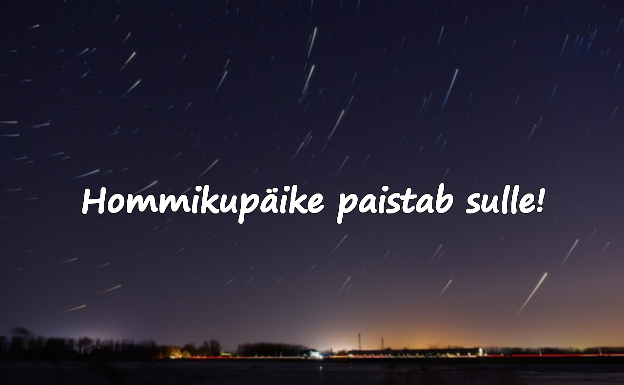 Tere hommikust sõnumid