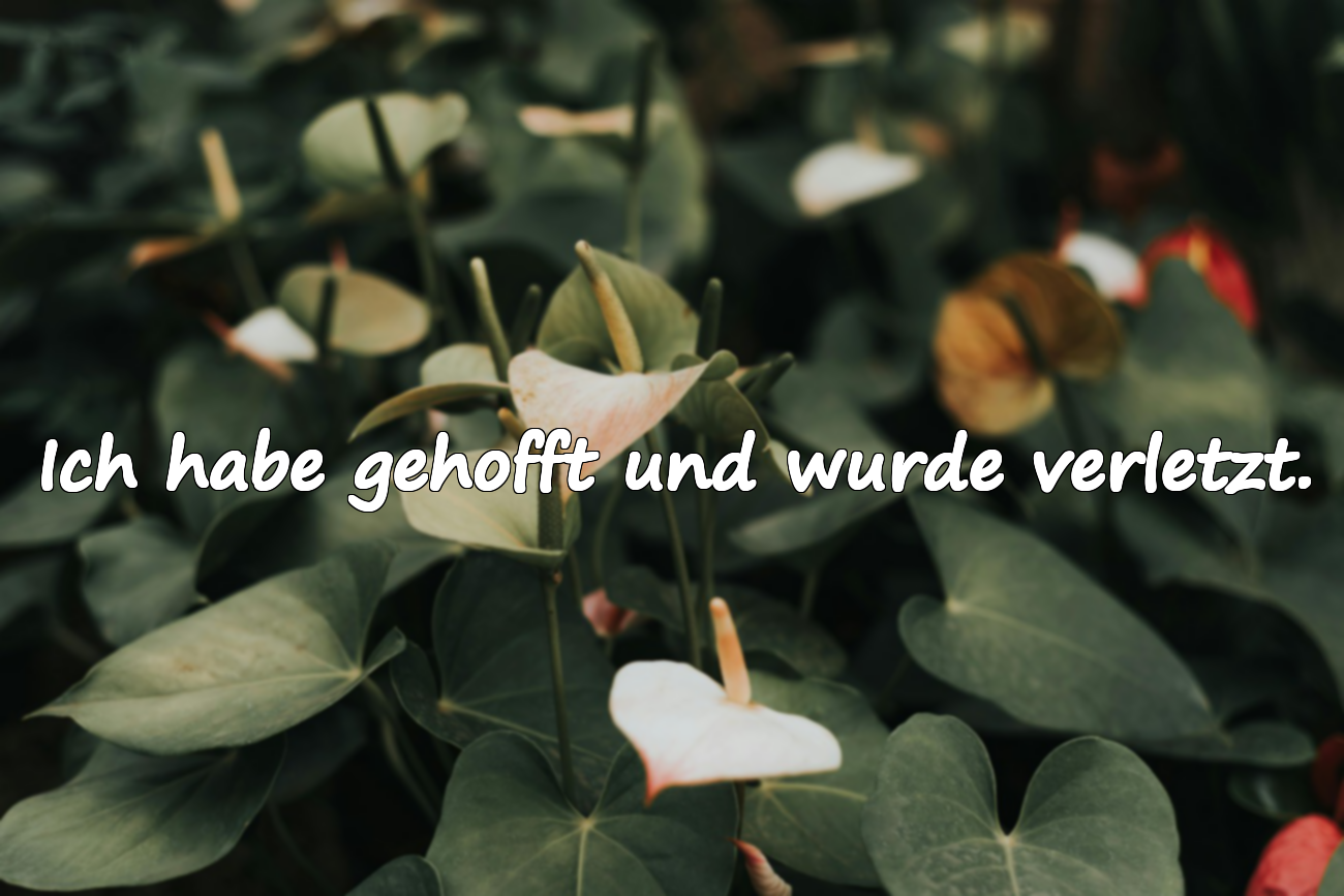 Traurige Sprüche