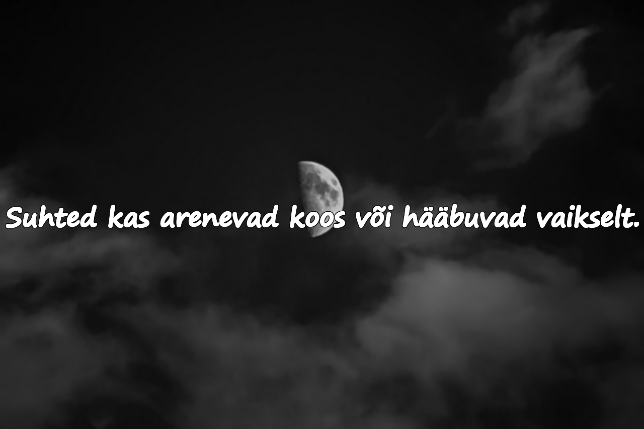 Tsitaadid Suhetes Muutumise Kohta