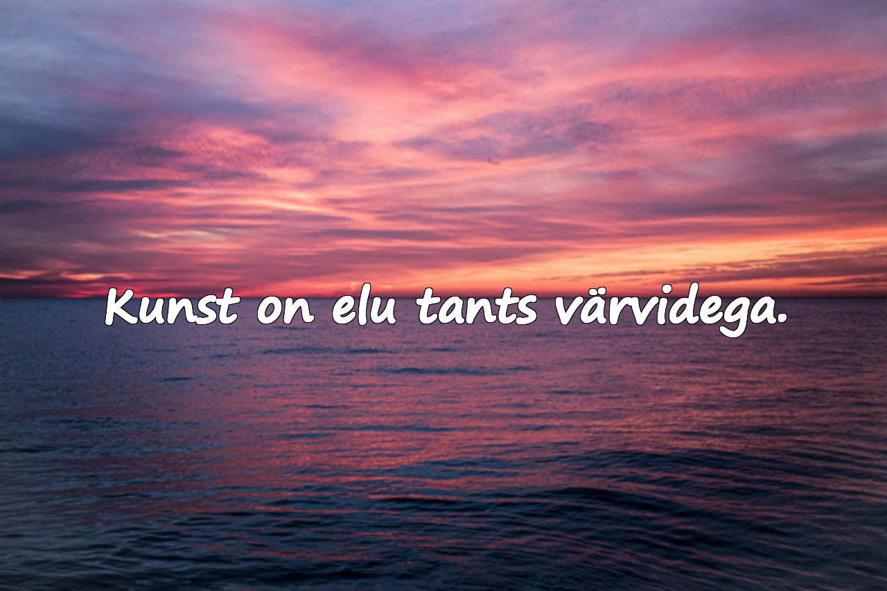 Tsitaadid kunsti kohta