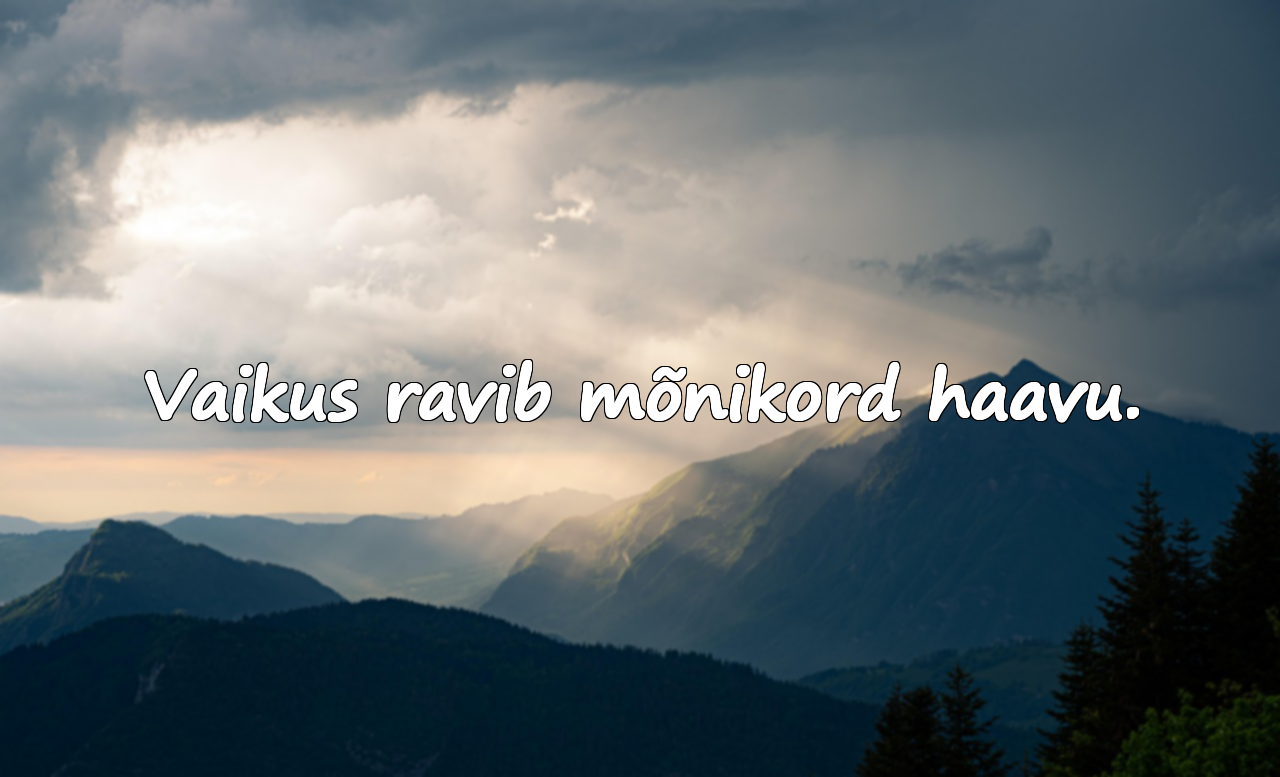 Tsitaadid vaikimise kohta