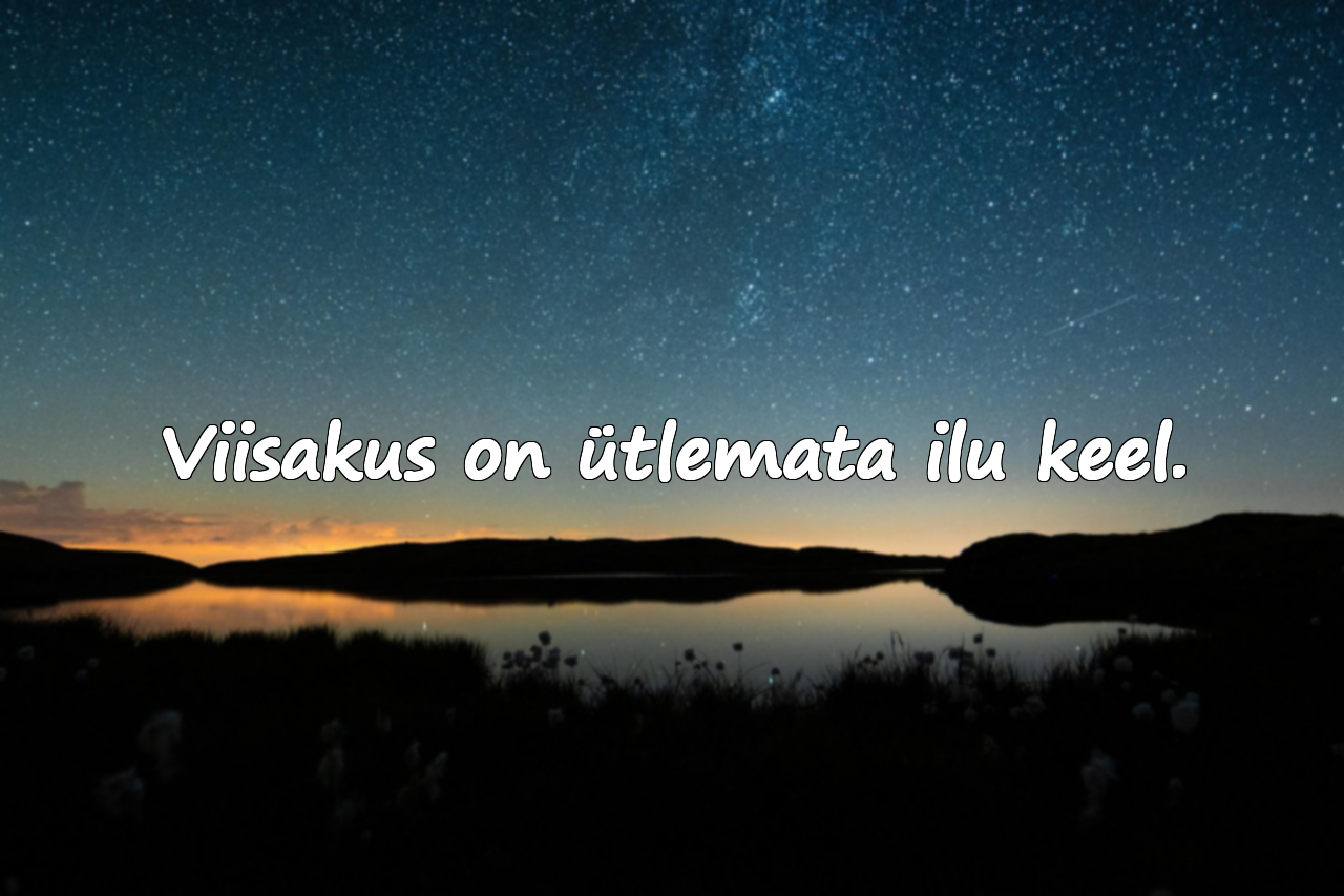 Tsitaadid viisakuse ja kõlbluse kohta