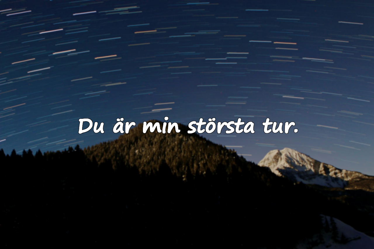 Vackra ord till din maka/make