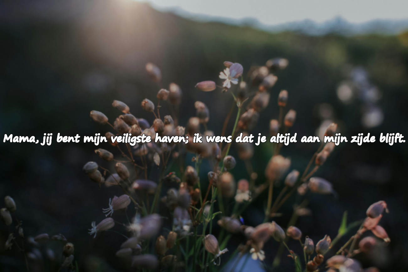 Verjaardagswensen voor mama