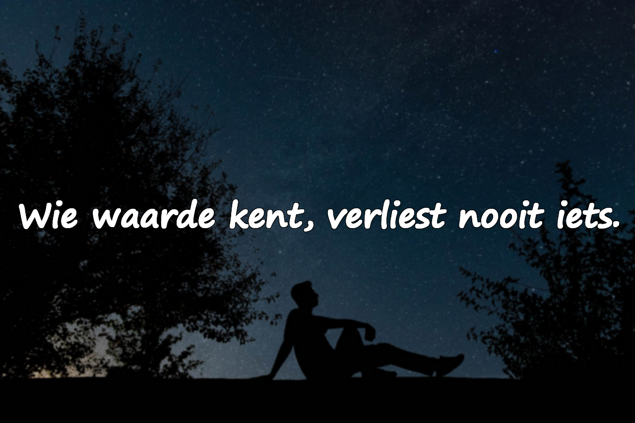 Woorden over Waardering