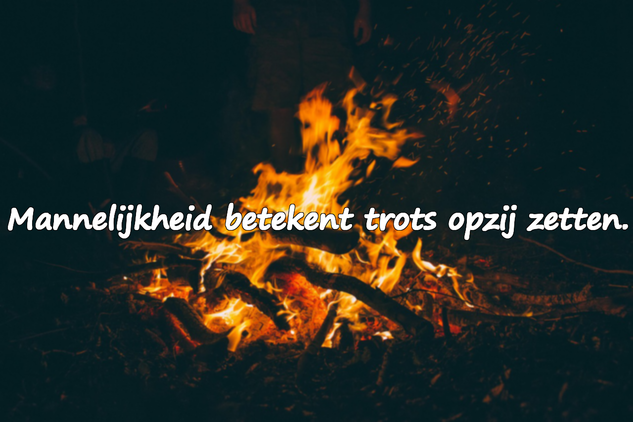 Woorden over mannelijkheid / integriteit