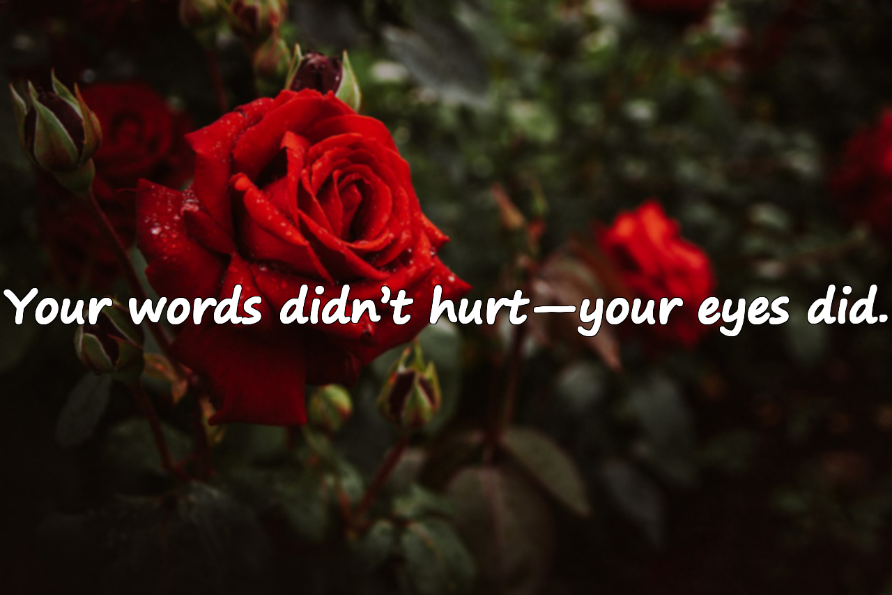 Words About Being Hurt