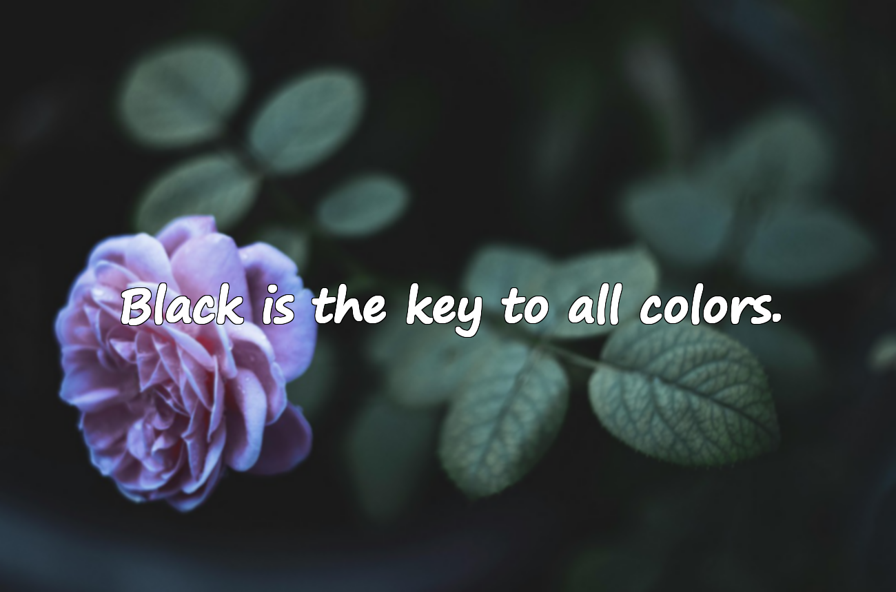 Words About Black