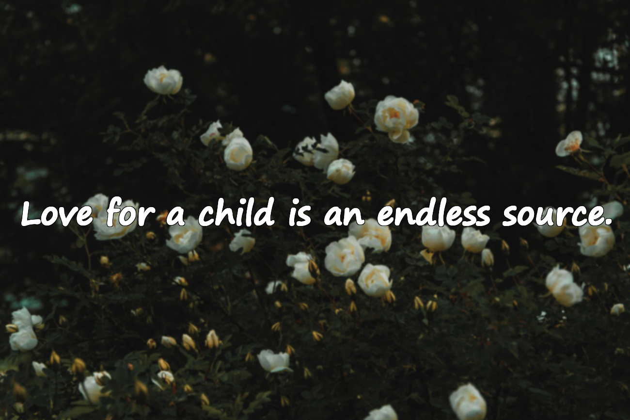 Words About Love for Children