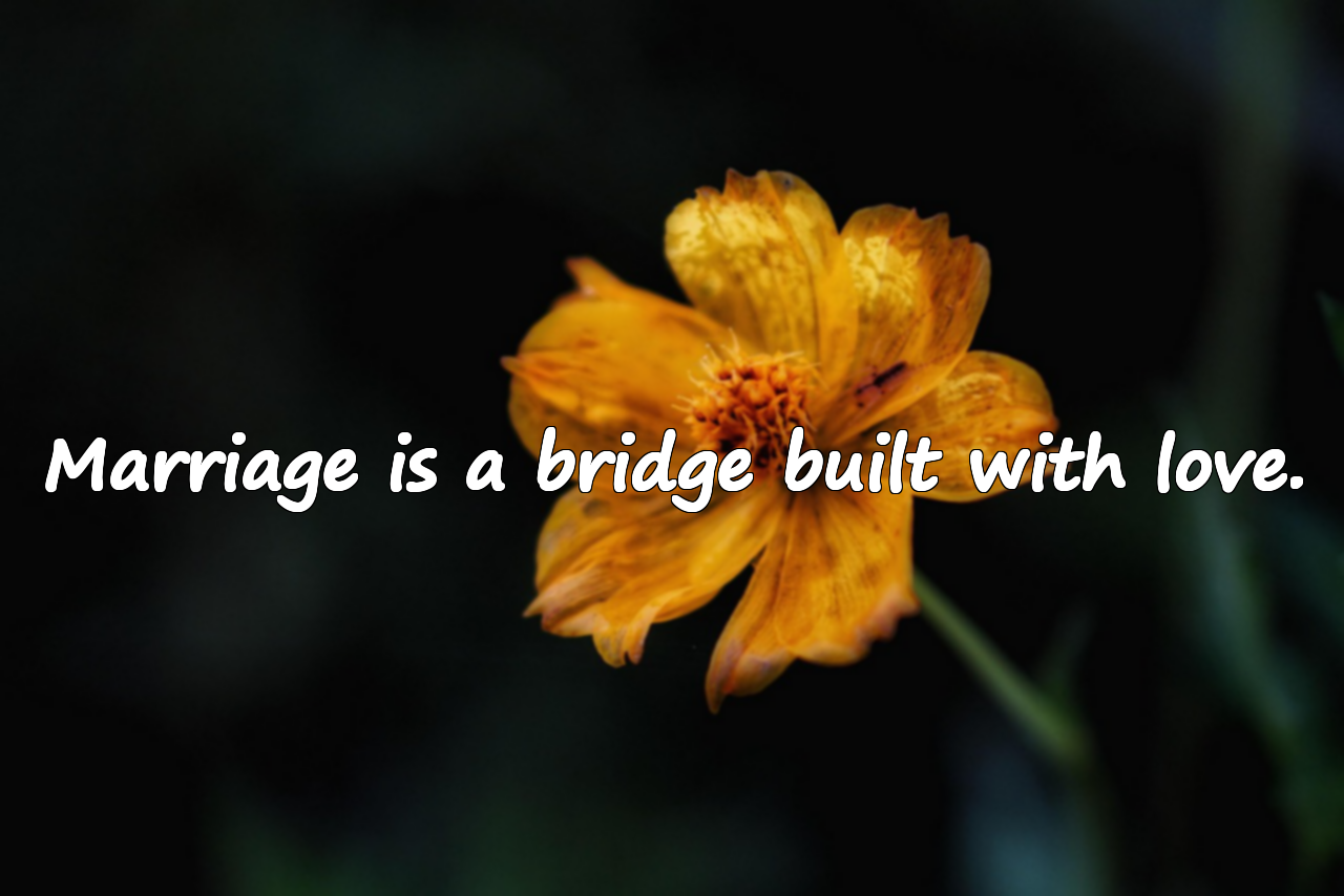 Words About Marriage