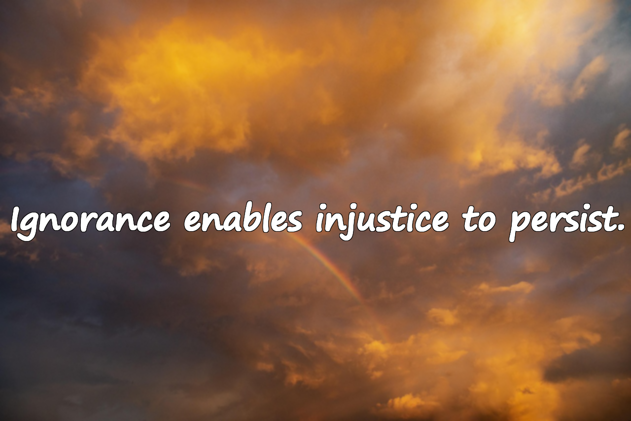 Words about Injustice