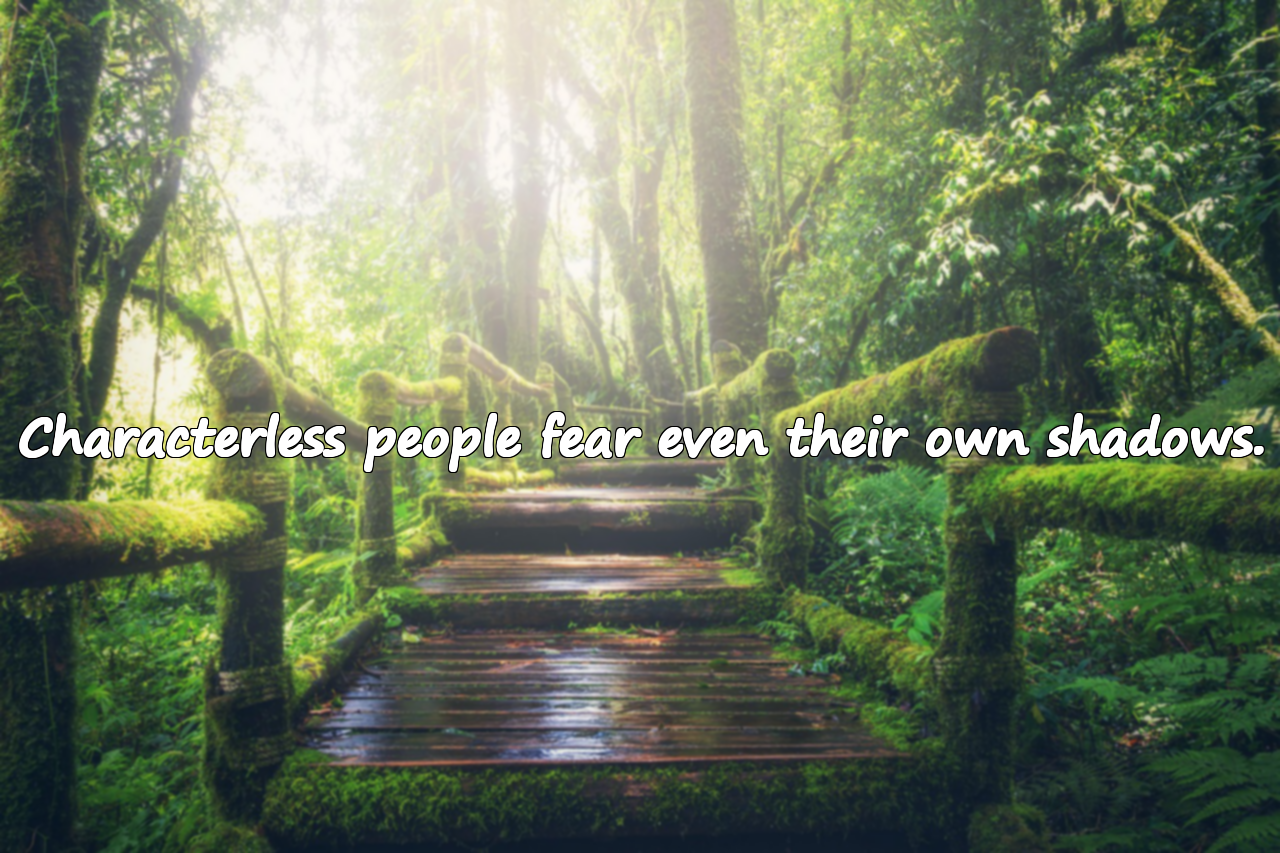 Words for Characterless People
