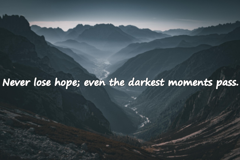 Words for the Broken-hearted