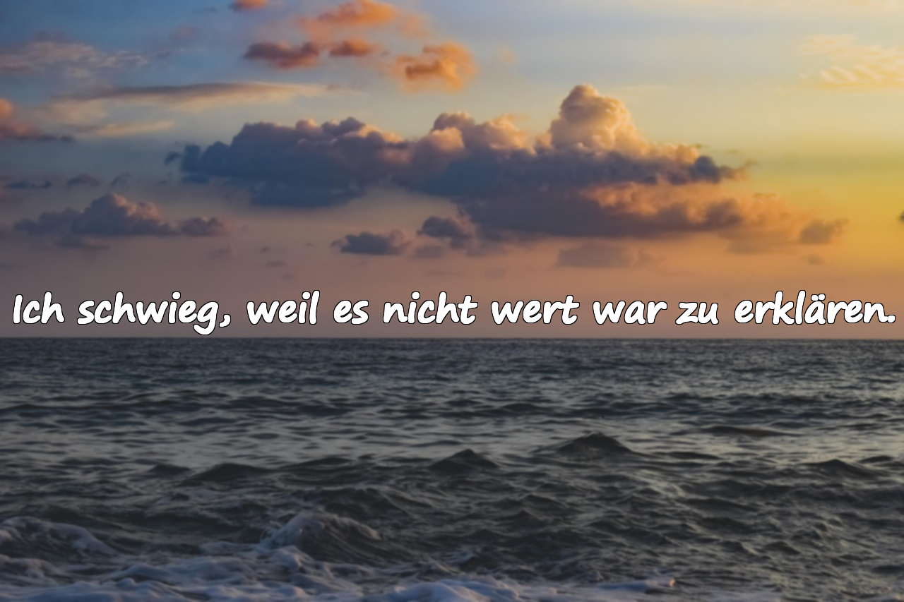 Worte über Charakter