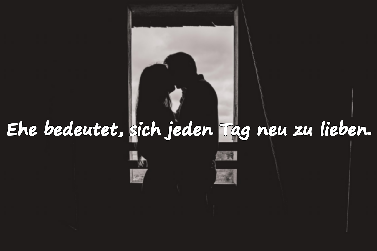 Worte über die Ehe
