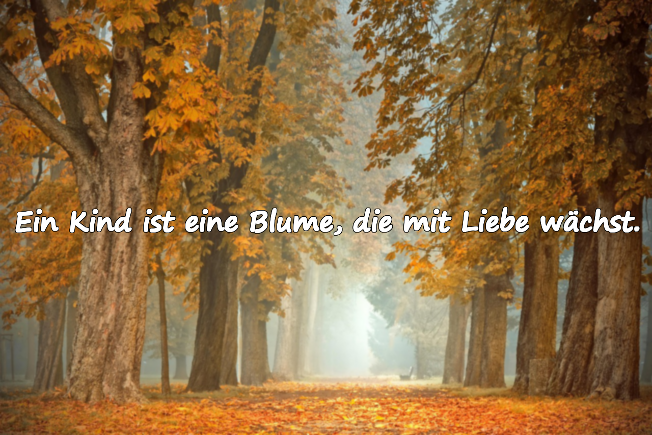Worte über die Liebe zu Kindern