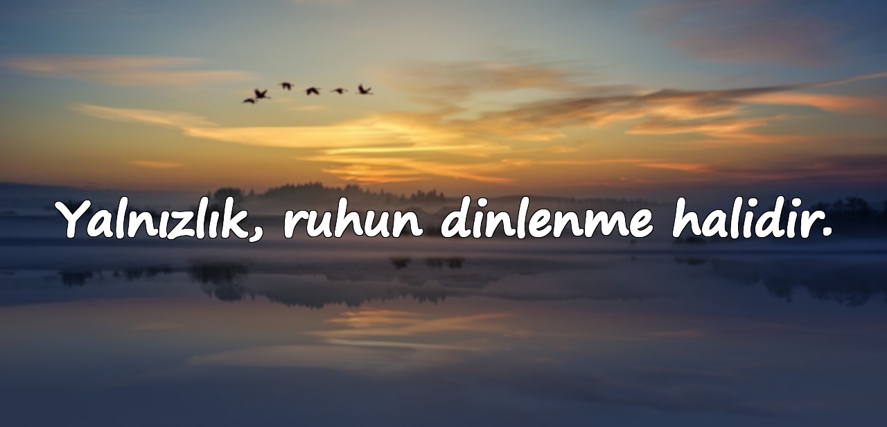 Yalnızlıkla İlgili Sözler