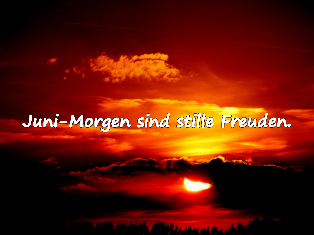 Zitate über den Monat Juni