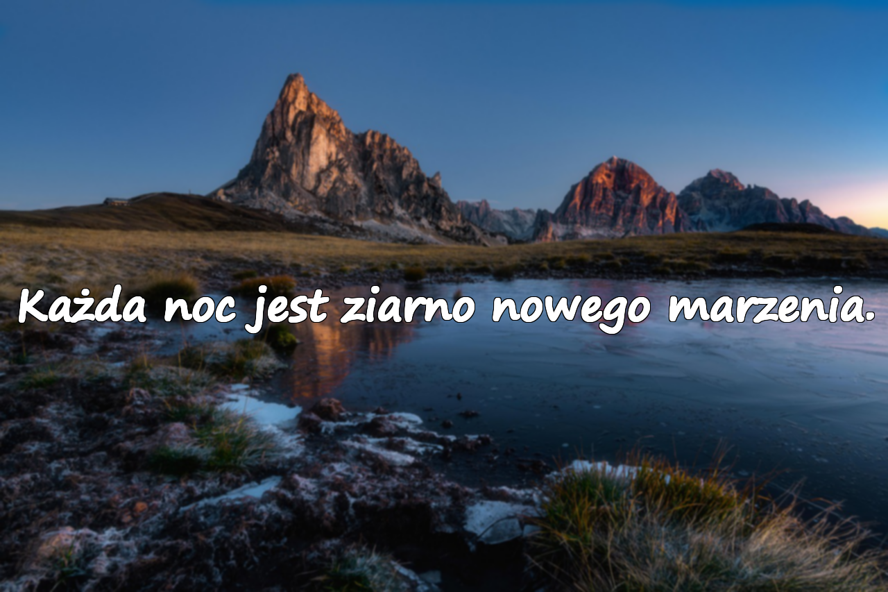 Znaczące cytaty o nocy