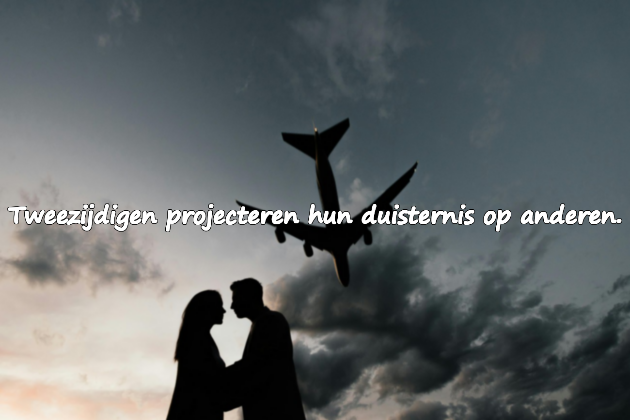 Zware, allusieve woorden voor tweezijdige mensen