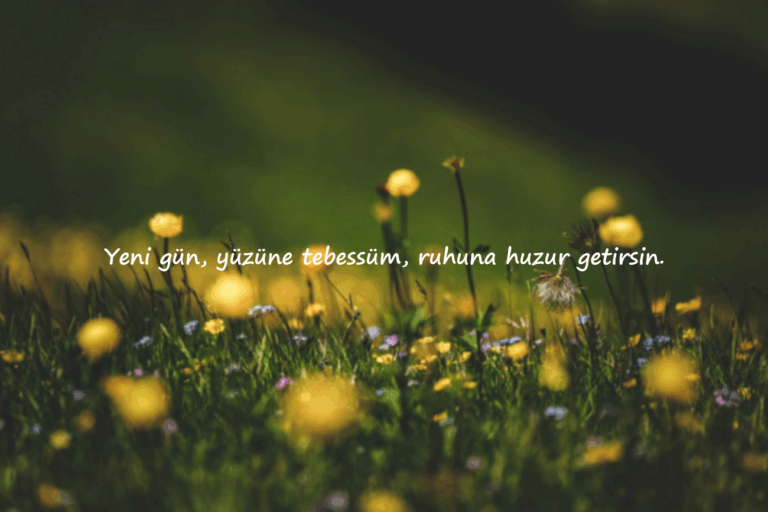 günaydın mesajları