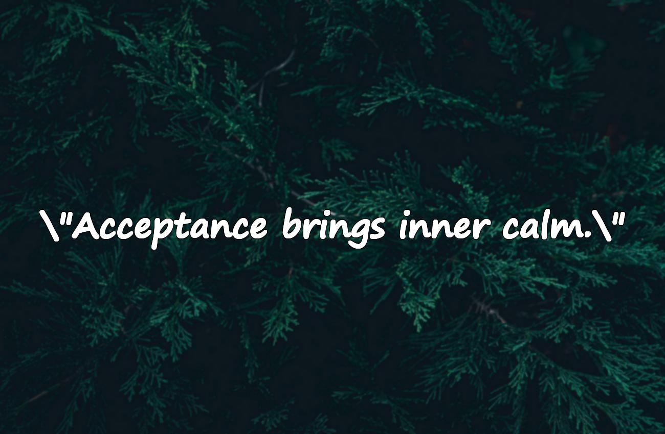 acceptance quotes