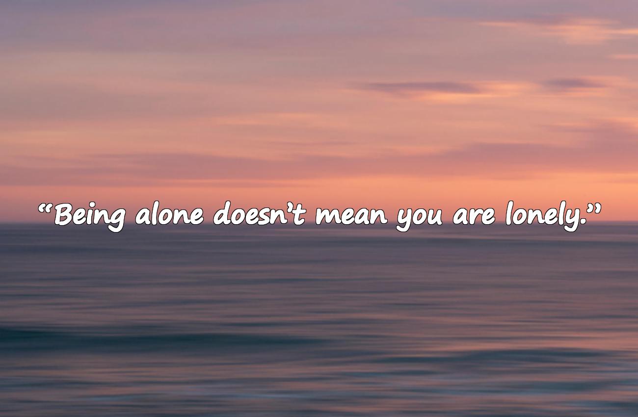 alone quotes