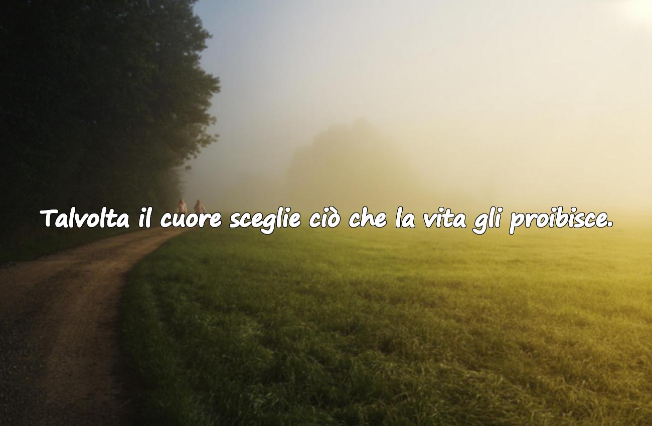 amore impossibile frasi