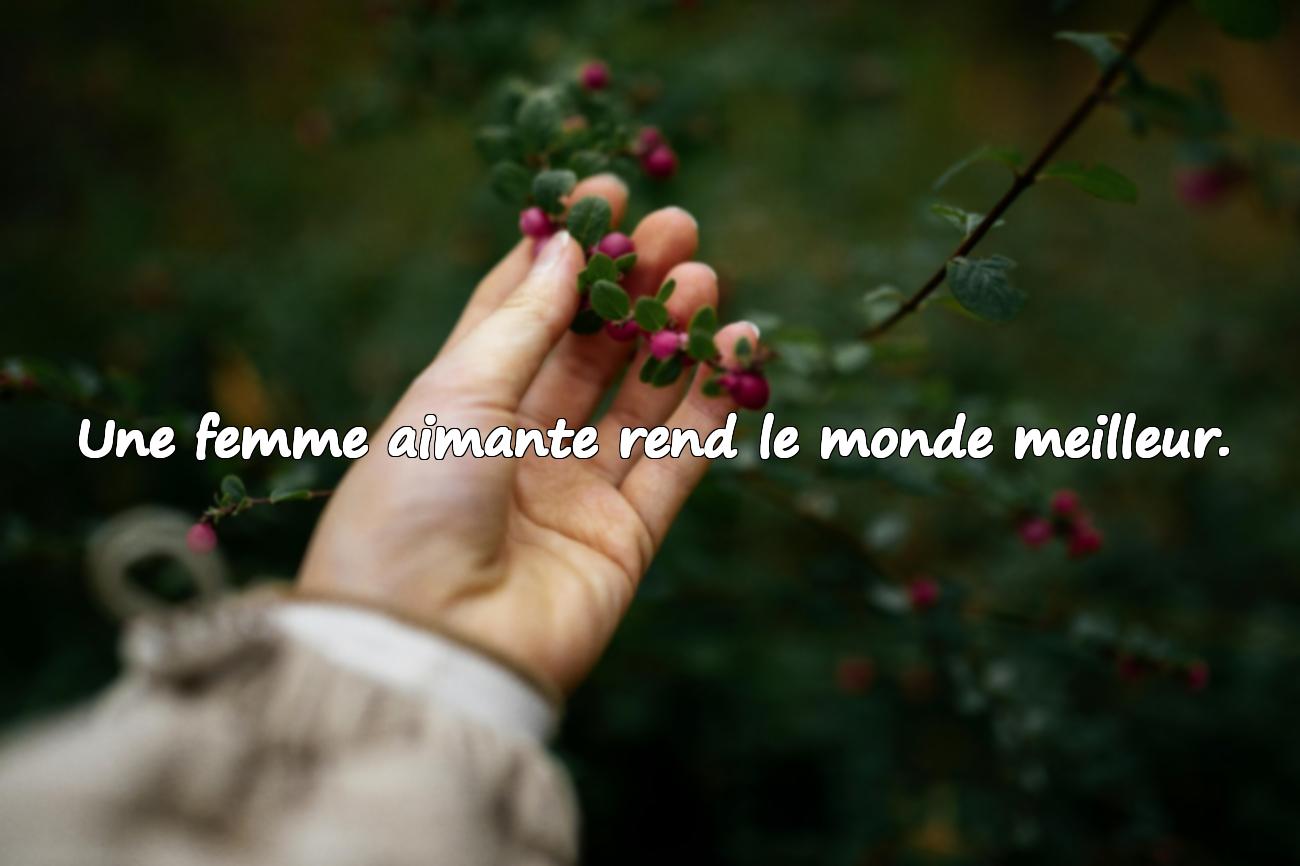 belle citation sur la femme
