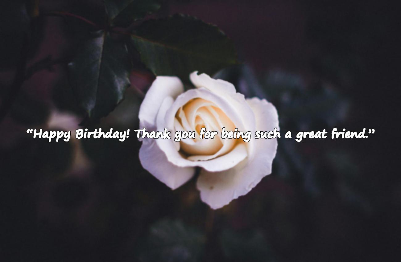 birthday wishes for a good friend