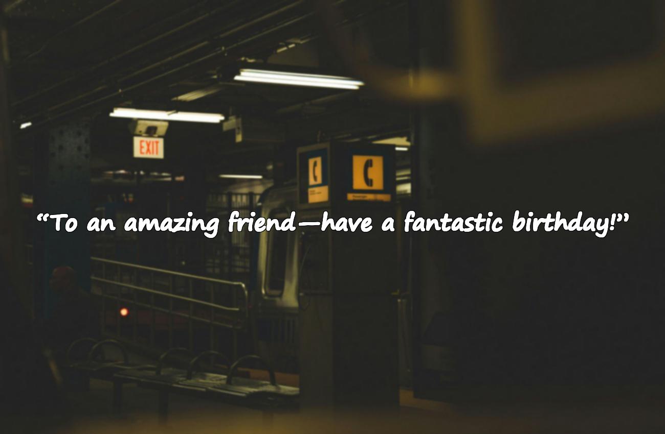 birthday wishes for friend