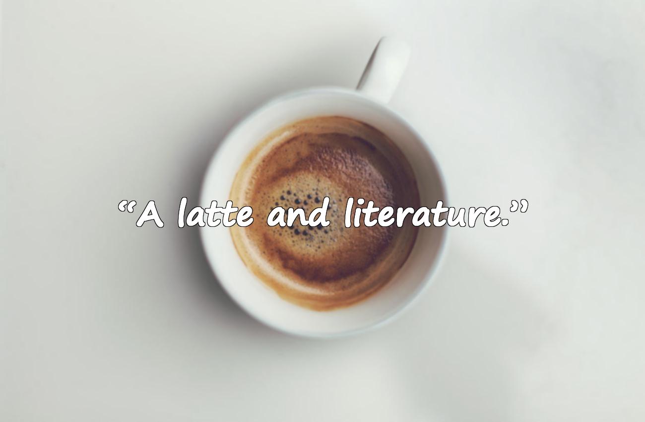 book and coffee quotes