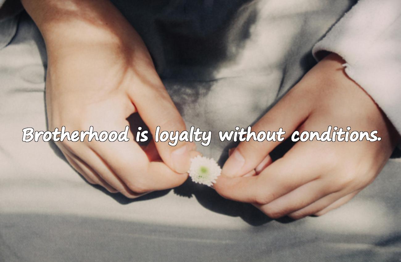 brotherhood quotes
