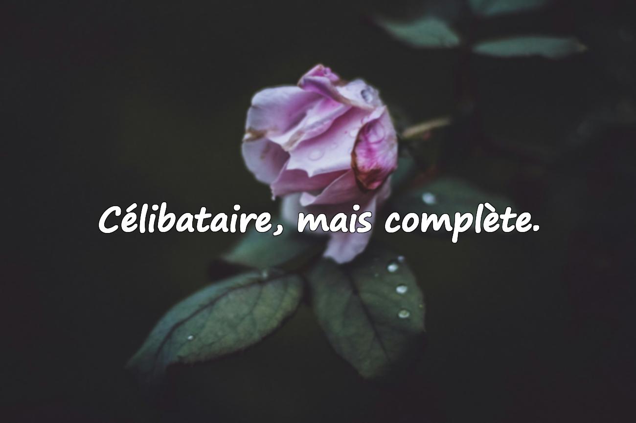 celibataire citation