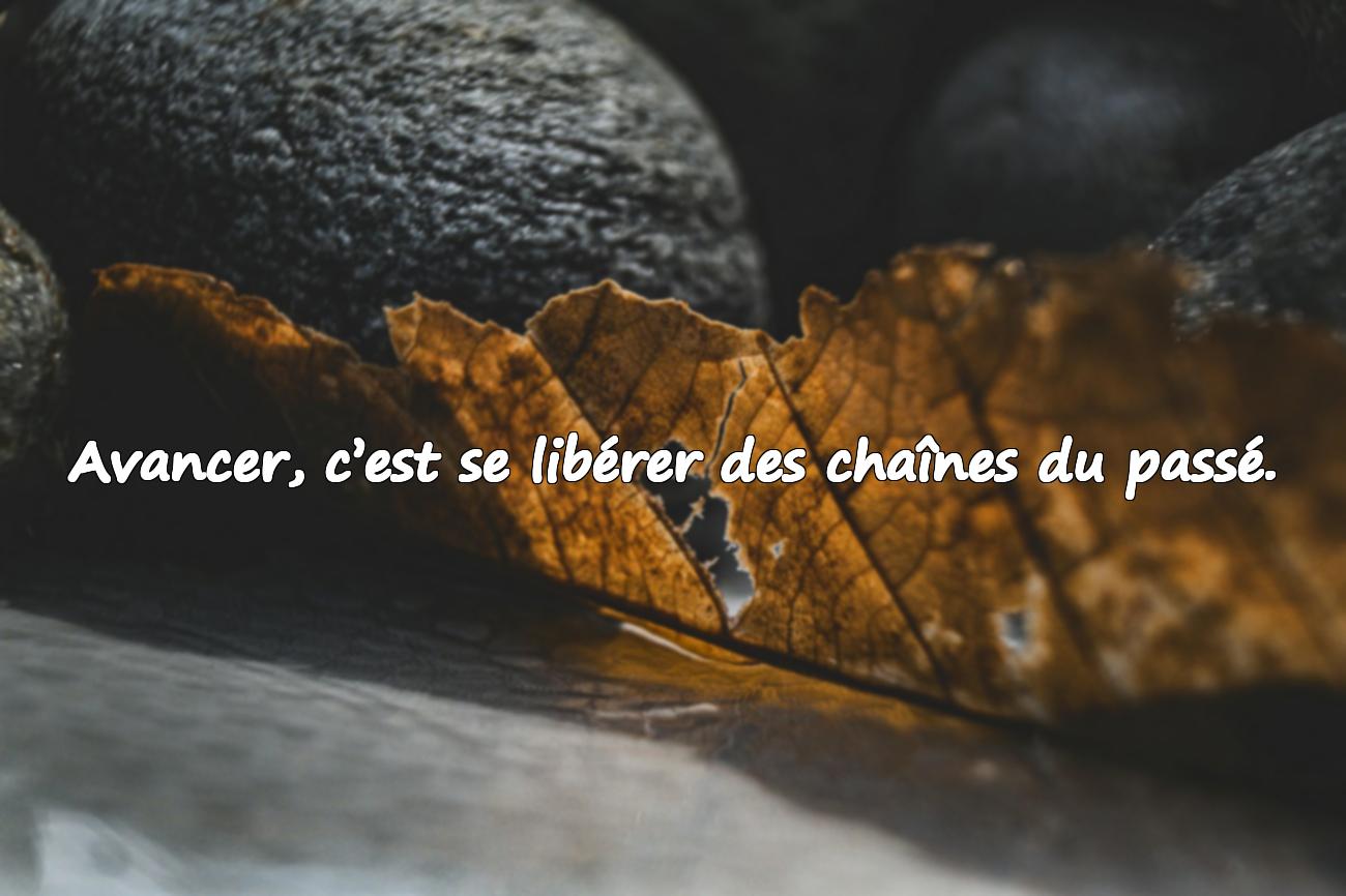 Citations sur Avancer dans la Vie