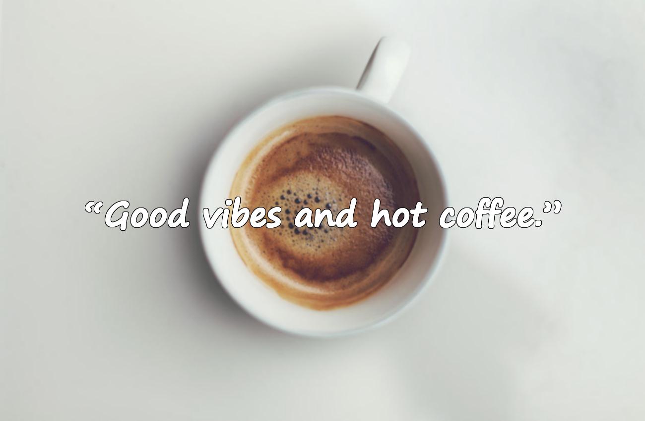 coffee phrases