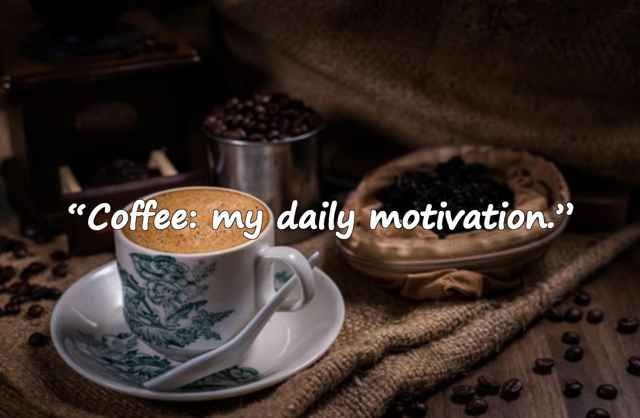 coffee quotes short