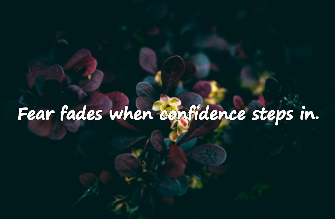 Confidence Inspirational Quotes