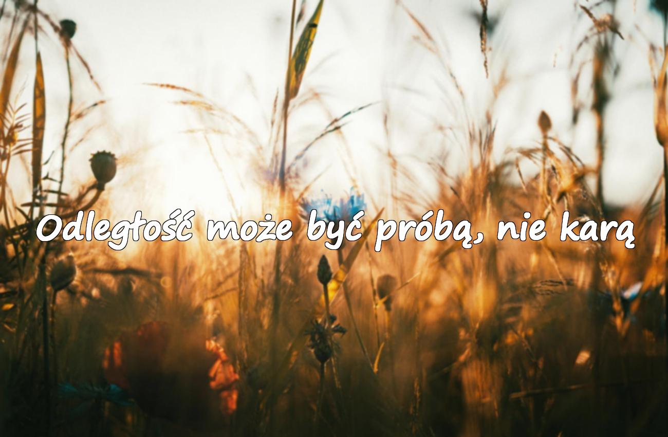 Cytaty o Odległościach