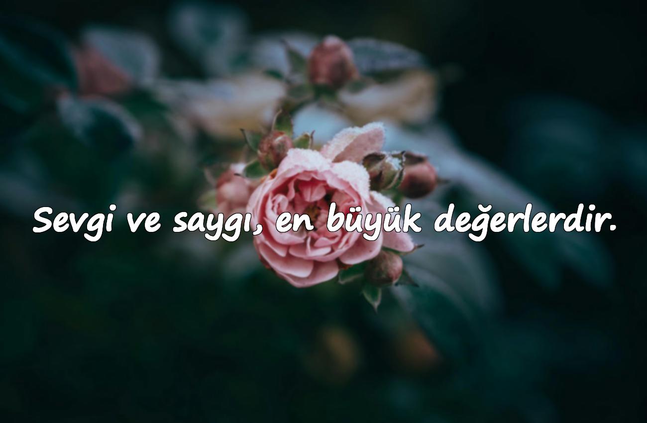 değer verme sözleri