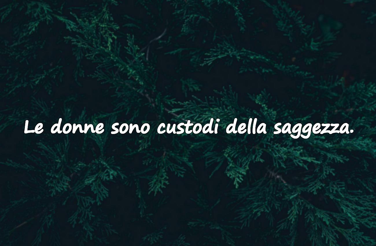 donne frasi
