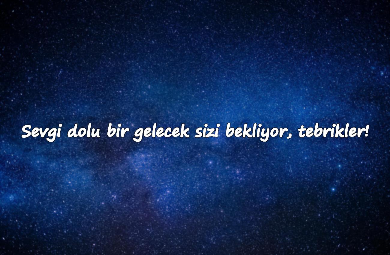 düğün tebrik mesajı